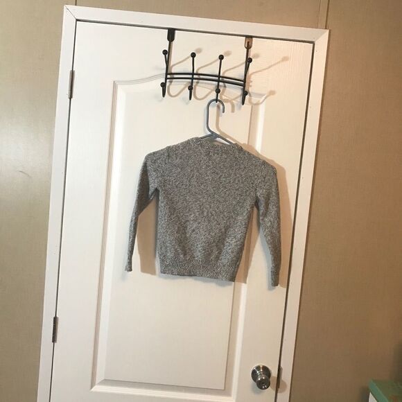 Old Navy Size 5 Pullover Sweater Gray White - Picture 6 of 12